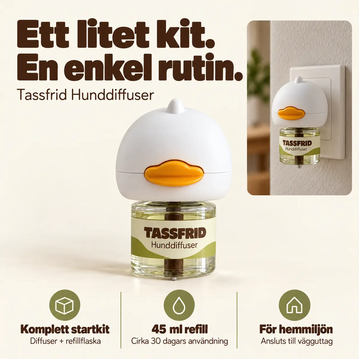 Ett litet kit. En enkel rutin.