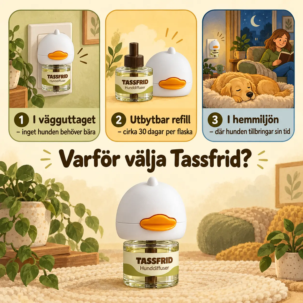 Varför välja Tassfrid?